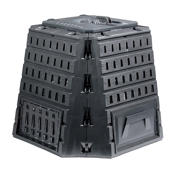 Компостер Biocompo объем 500 литров черный (простая упаковка)